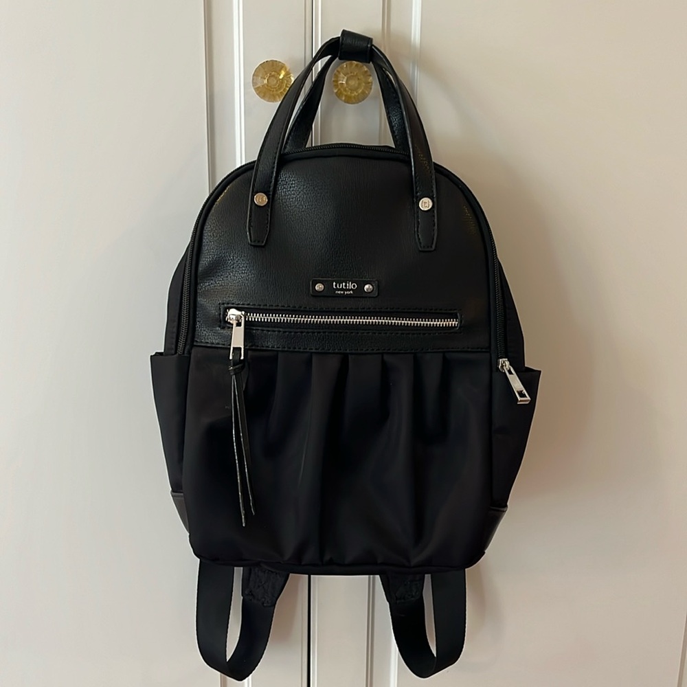 Tutilo Black Backpack NWOT